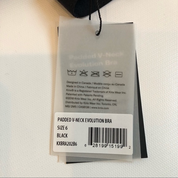 NWT Knix V-Neck Evolution Bra - Picture 10 of 12